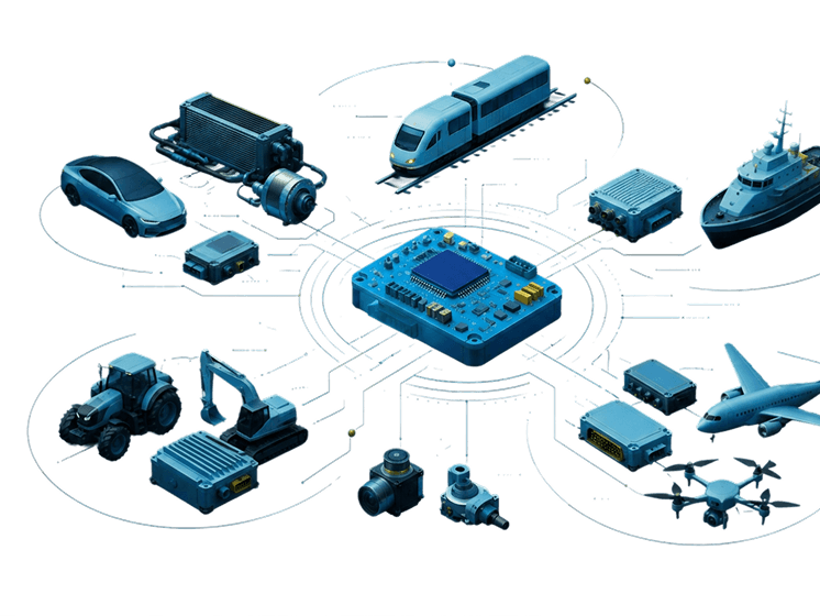 Connected mobility platforms around a control module