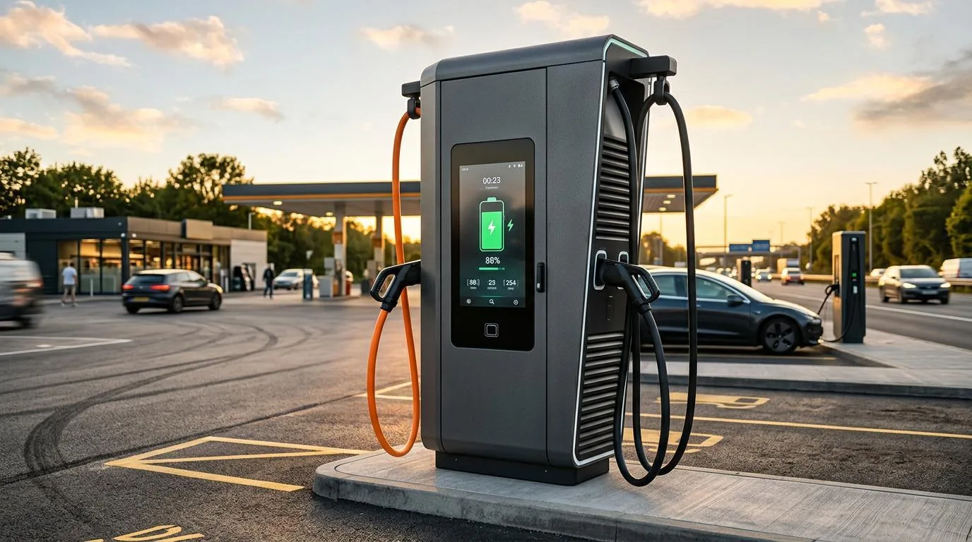 DC Fast Charging Station detail view