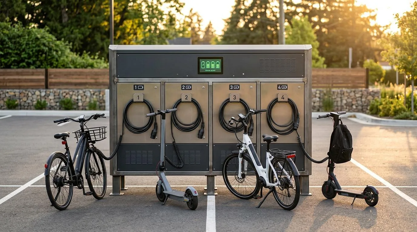 Multi-Bike Charging Station