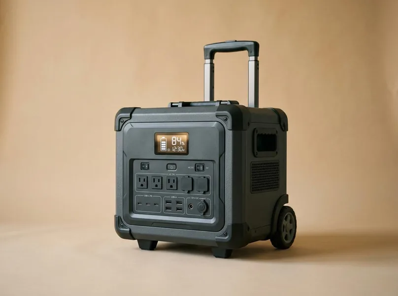 Portable energy storage in field backup duty